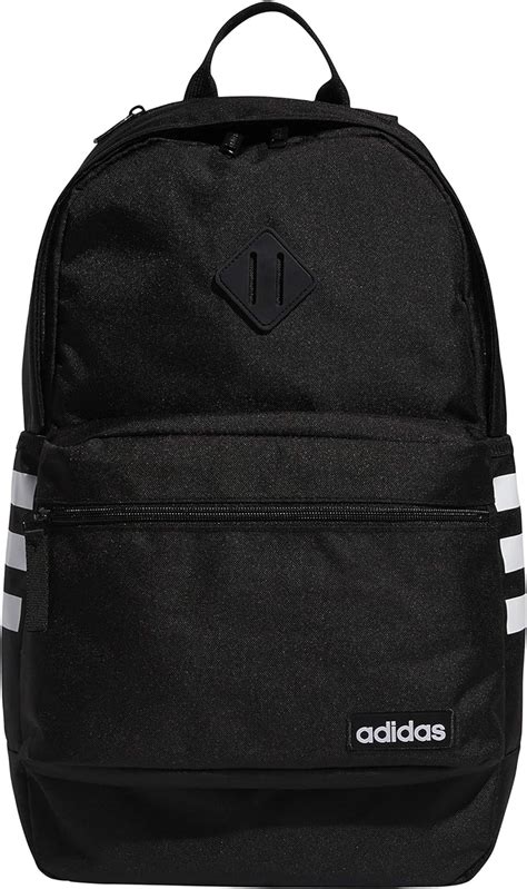 mochila adidas classic bp 3s|adidas Classic 3S Backpack, White/Black Rainbow, One Size.